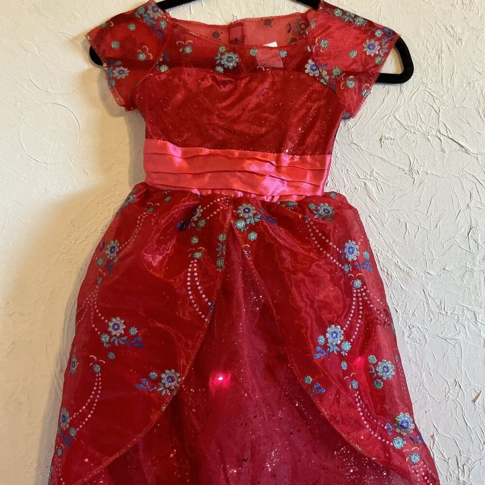 Musical And Light Up Red Size 4-6x Girls Fantasy Play Costume Halloween/dress Up